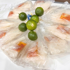 Bánh tráng xâu sợi khô muối sa tế xâu 12 bịch