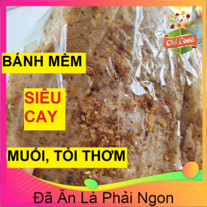 Bánh Tráng Xì Ke Siêu Cay 500G Trộn Sẵn Bánh Tráng Muối Tỏi Chifood92
