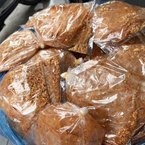 Combo 5 bánh tráng xì ke muối tỏi bịch nhỏ muối tôm vị mặn ngọt