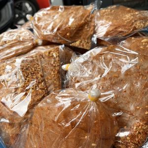 Combo 5 bánh tráng xì ke muối tỏi bịch nhỏ muối tôm vị mặn ngọt