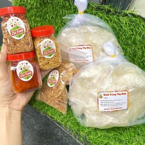 COMBO 1Kí Bánh Tráng Dẻo+Hũ Muối Tôm+Sate+Hành Tỏi