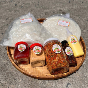 Combo53 Bánh tráng phơi sương trộn chấm cuốn đồ ăn vặt Chifood92